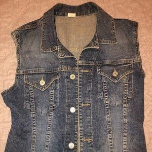 Nine West Jean vest
